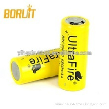3.7V 26650 Li-ion Battery / 26650 Rechargeable Battery